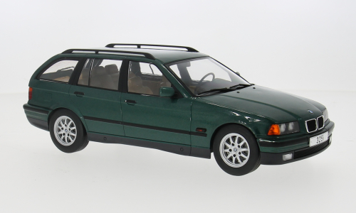 BMW 3er (E36) Touring 1995 Donkergroen - 1:18